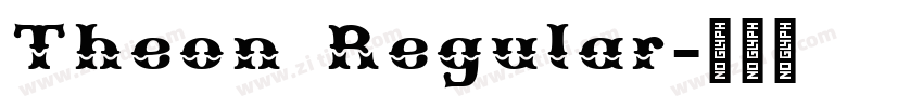 Theon Regular字体转换 Theon Regular字体转换